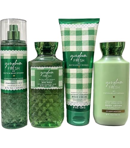 Amazon.com : Gingham - The Daily Trio Gift Set Full Size - Shower